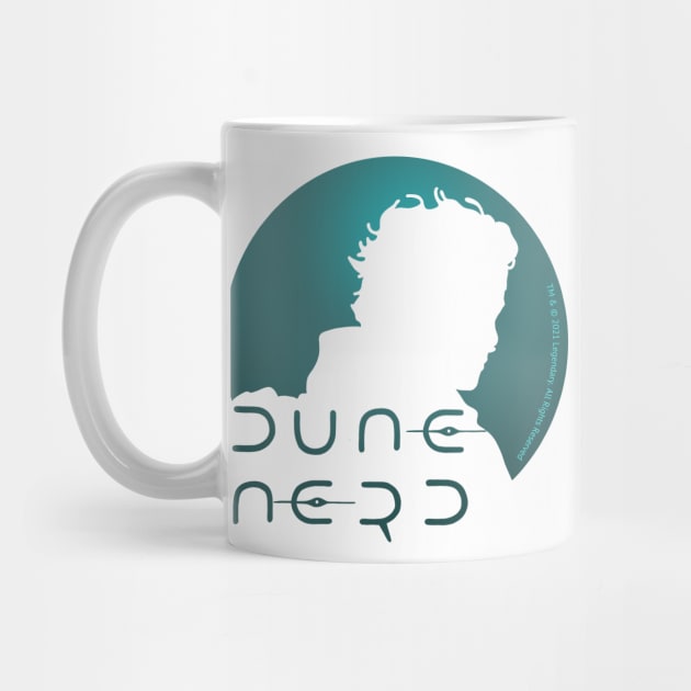 Dune Nerd Paul Atreides Silhouette by Slightly Unhinged